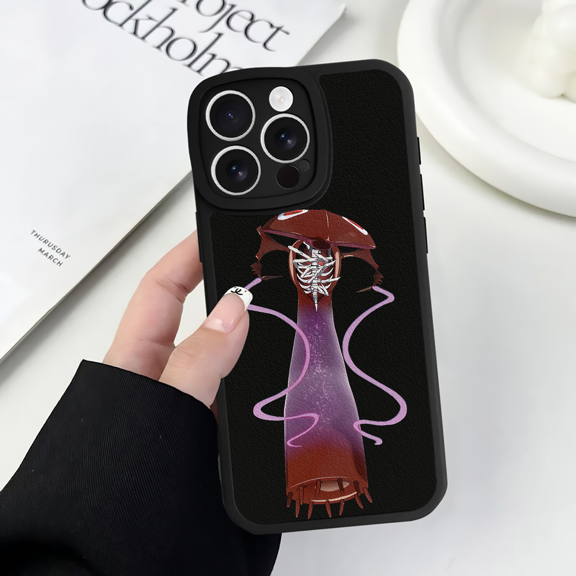 （画像用） EVA 新世紀エヴァンゲリオン 【iPhone 16シリーズ対応】シリコンスマホケース（レザー調） 材質：シリコン